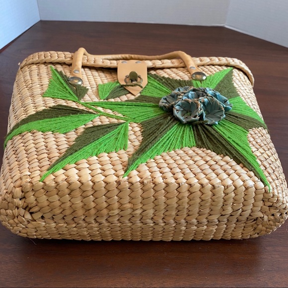 Vintage Straw Purse - Picture 8 of 8